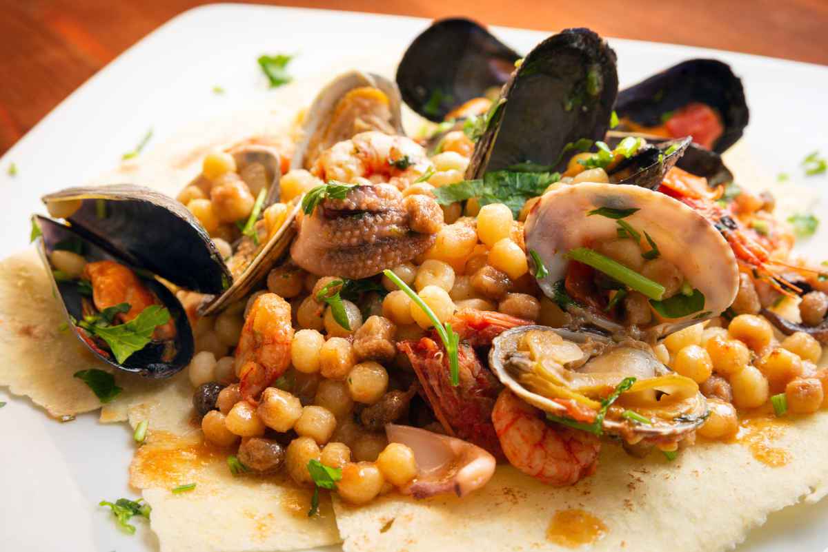 fregola ai frutti di mare