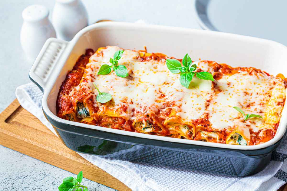 cannelloni vegetariani