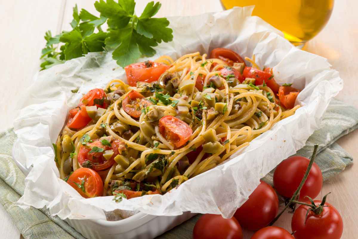 pasta al cartoccio