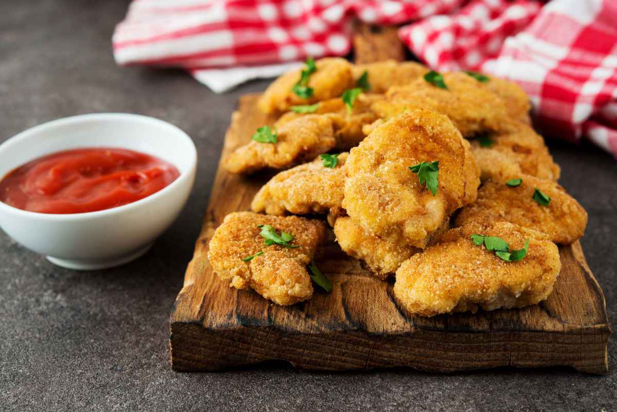 nuggets ricoperti di pangrattato