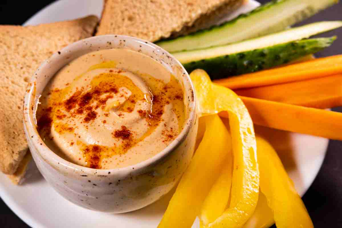 Hummus veloce ricetta