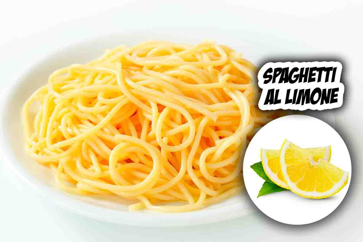 Spaghetti al limone ricetta