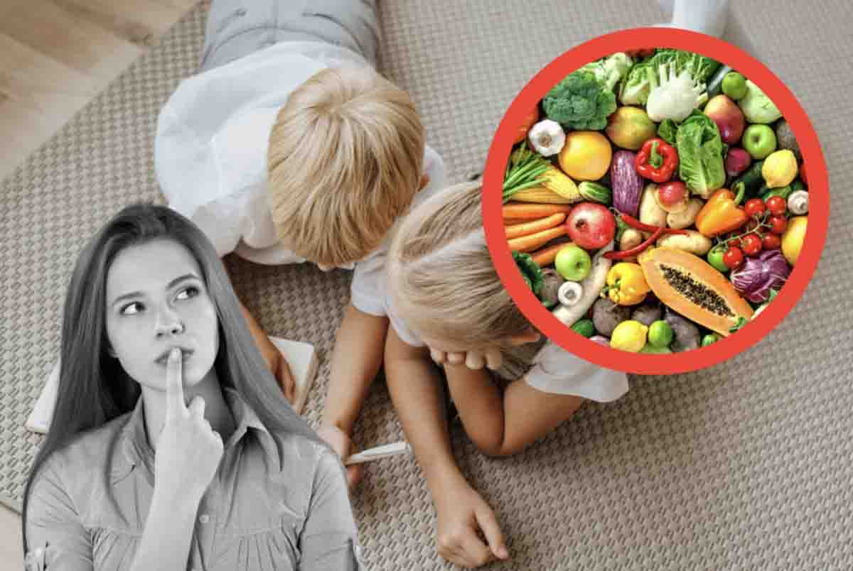 Convincere i bambini a mangiare frutta e verdura