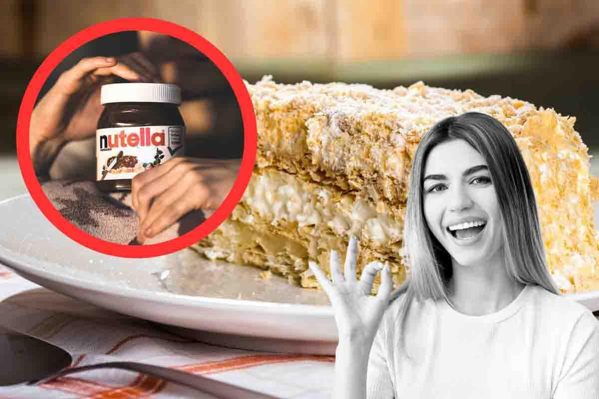 millefoglie alla nutella fatta in casa