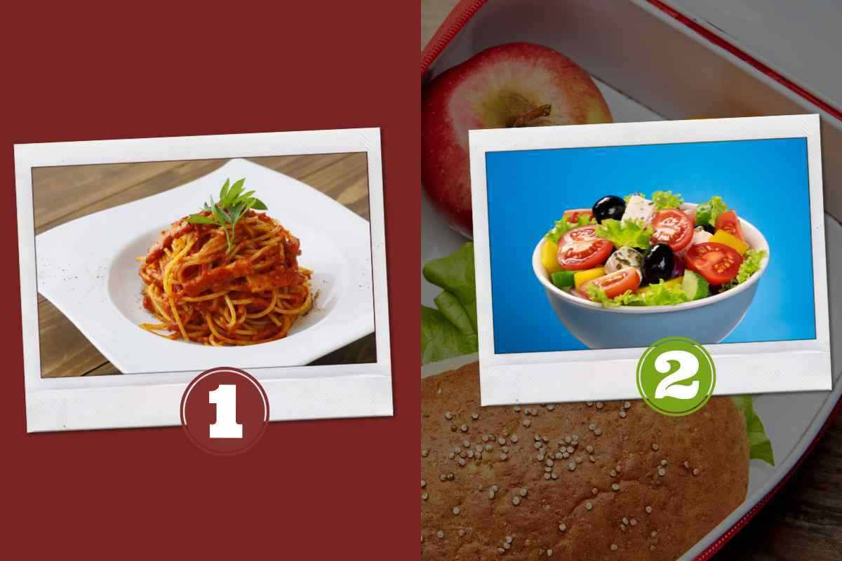 Insalata o pasta il test che ti aiuta a scoprire qualcosa di te