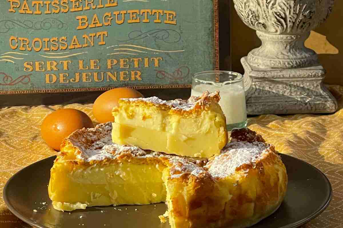 torta magica della nonna fresca