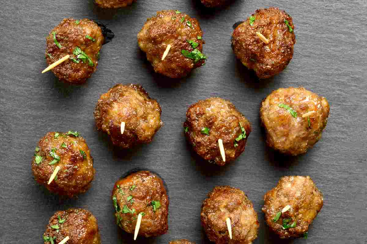 Polpette in friggitrice ad aria ricetta