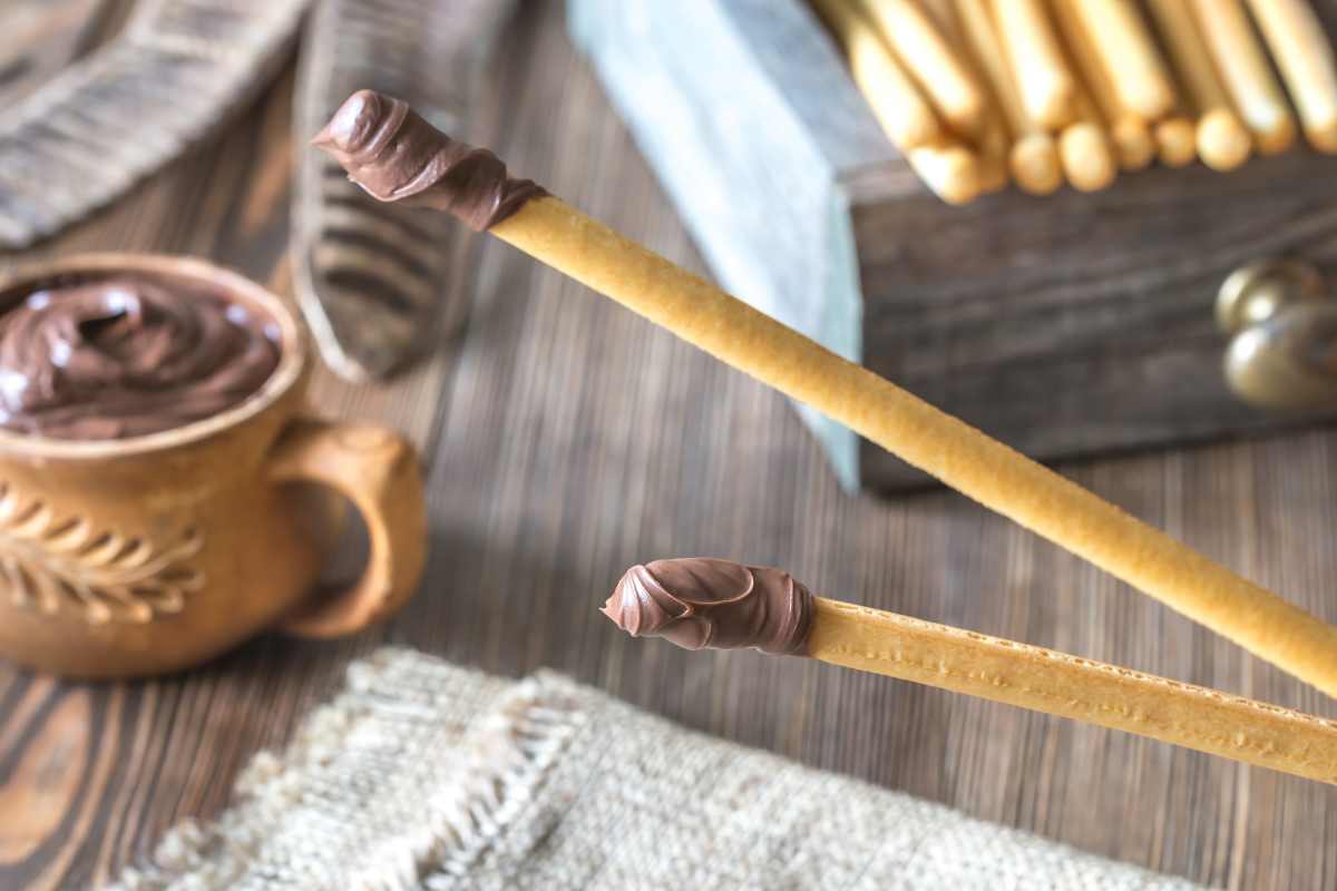 ricetta bastoncini al cioccolato