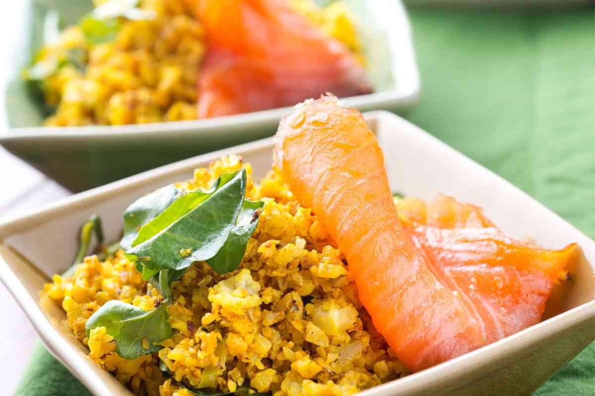 ricetta cous cous salmone e rucola