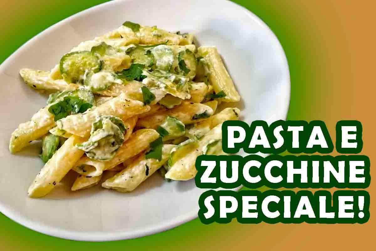 pasta zucchine e un ingrediente speciale