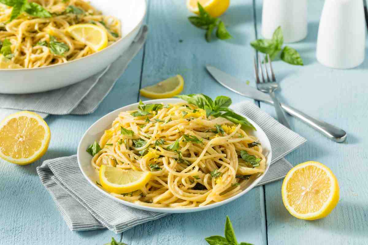 linguine profumate al limone