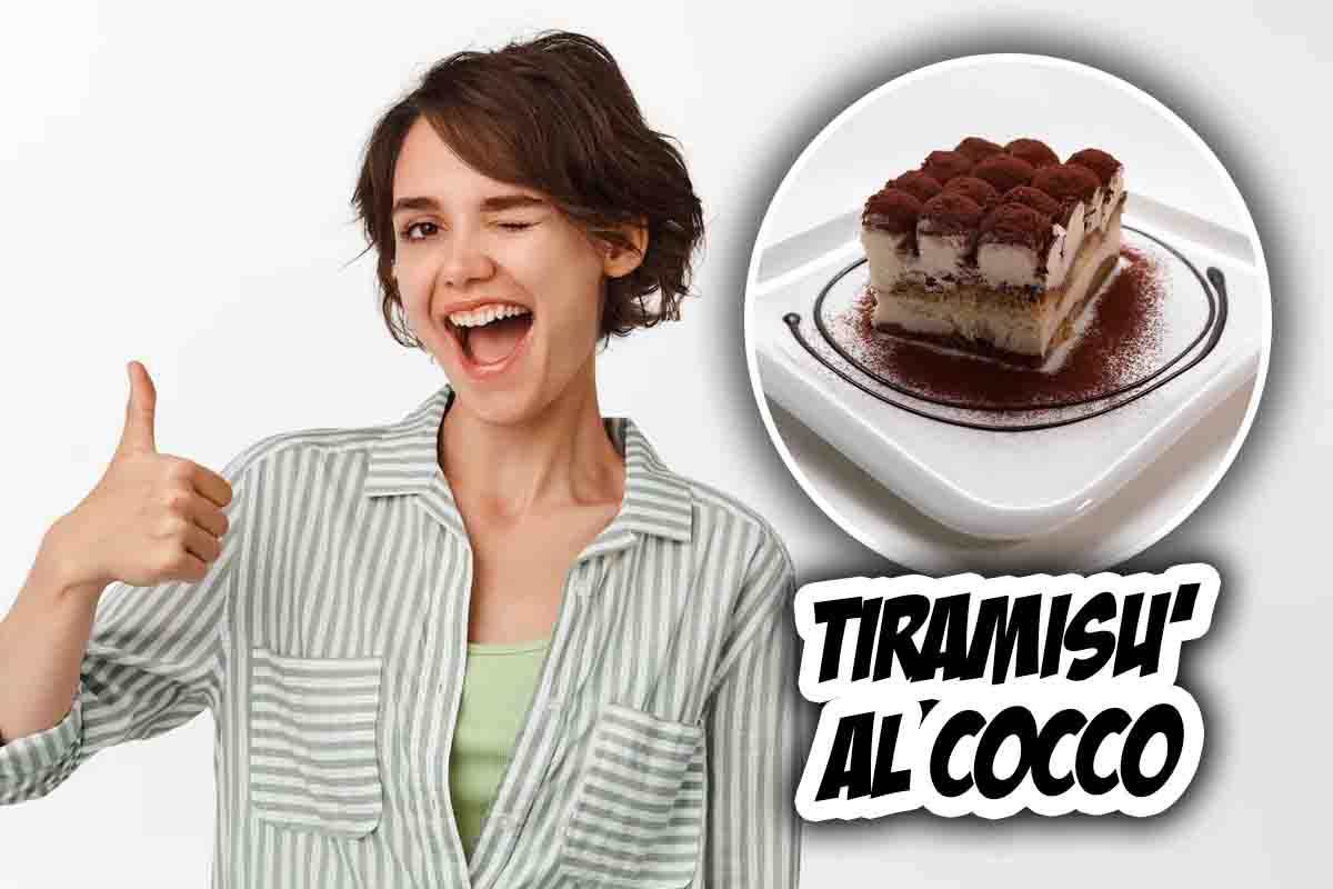 tiramisù leggero al cocco: la ricetta