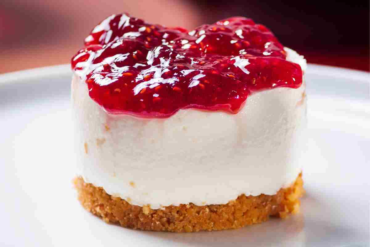 Cheesecake light con poche calorie