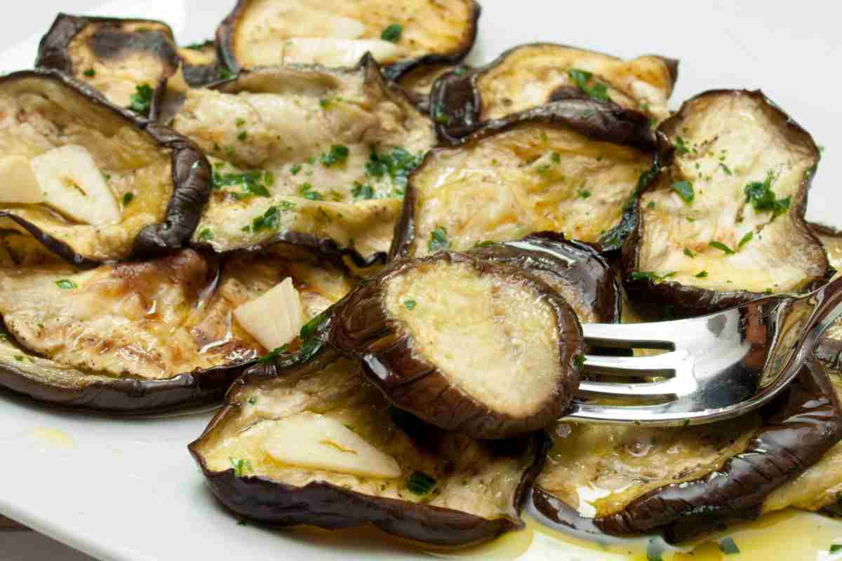 Melanzane alla barese trifolate