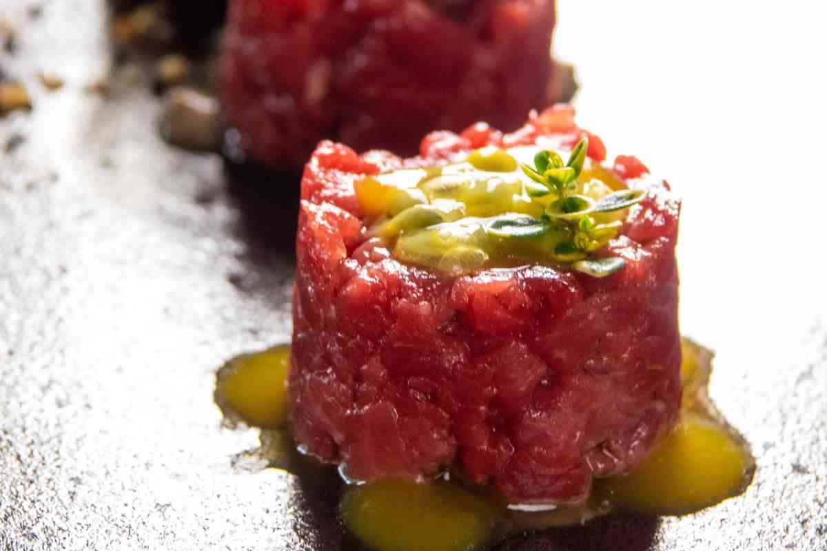 Tartare di manzo facile