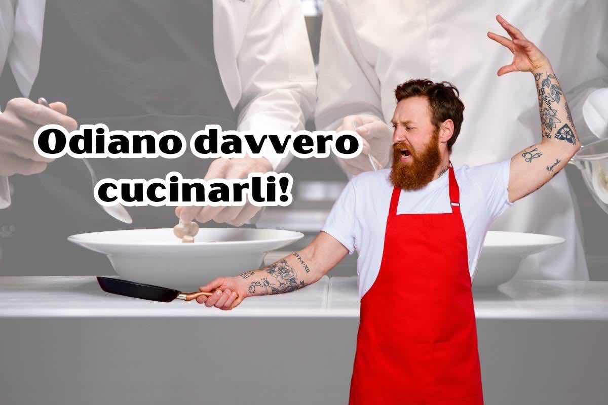 cose che gli chef odiano