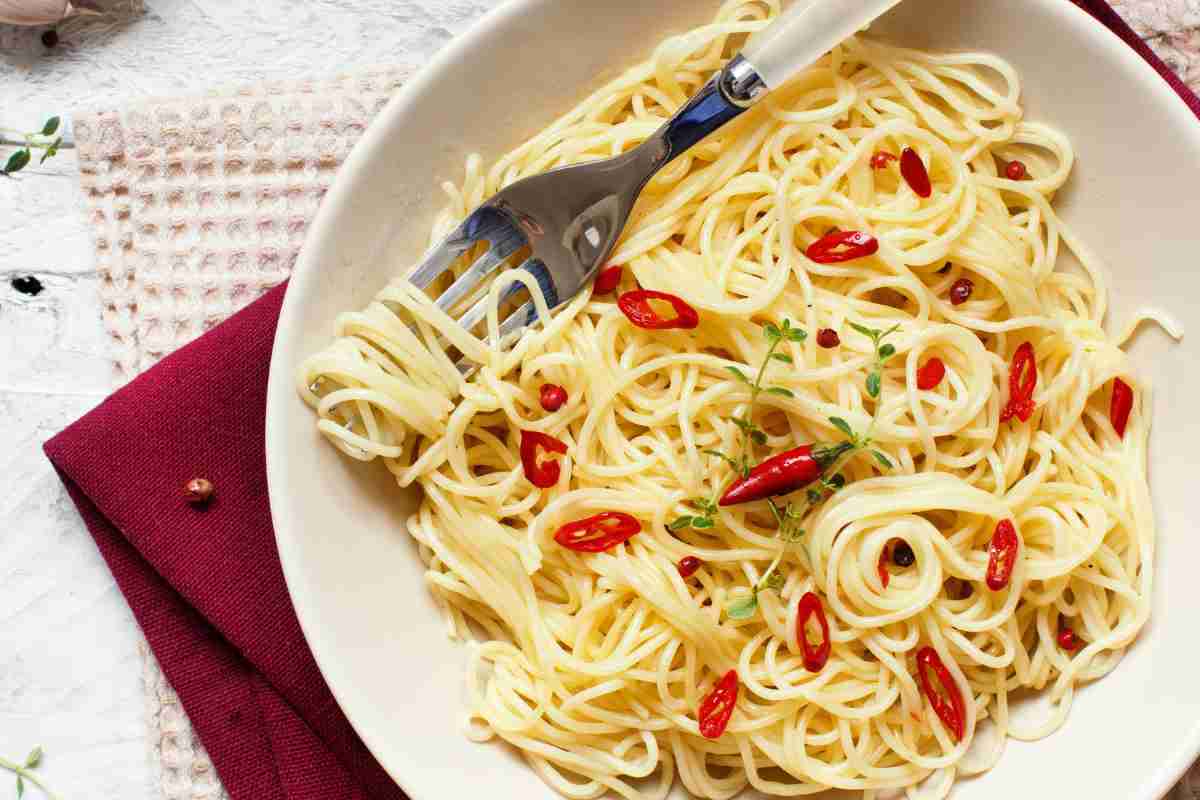 segreto per aglio olio e peroncino perfetta