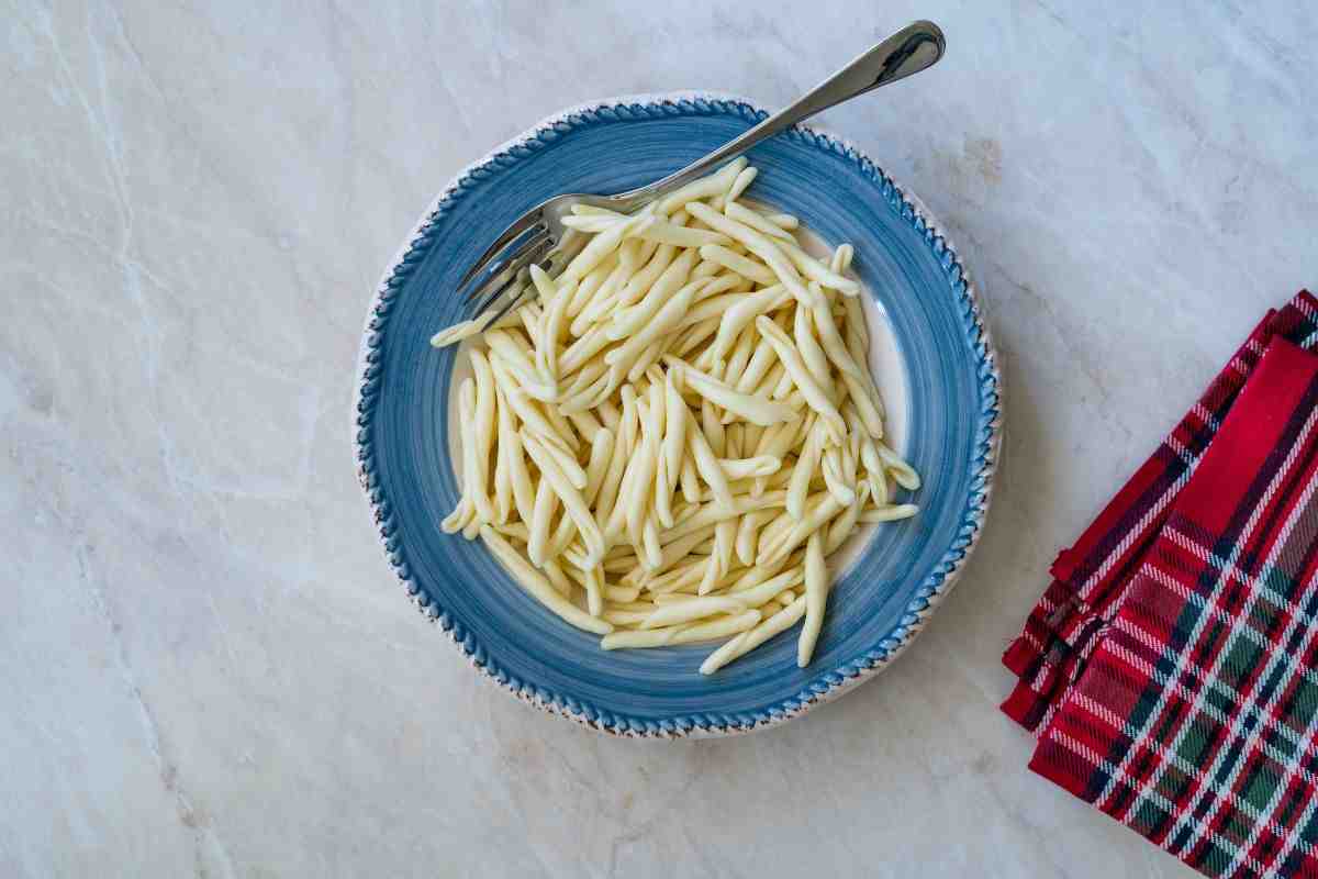 pasta con un abbinamento particolare