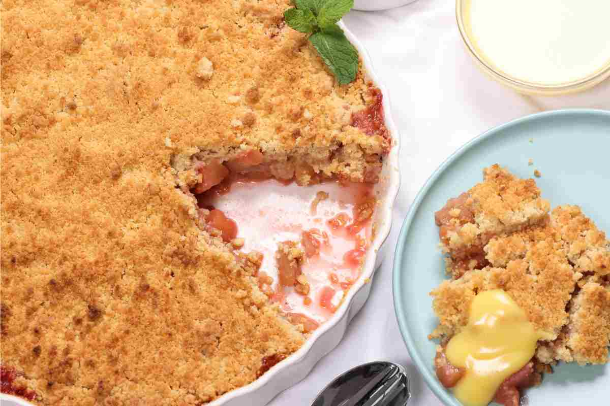 Crumble di mele