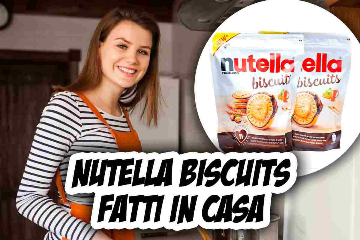 ricetta nutella biscuits