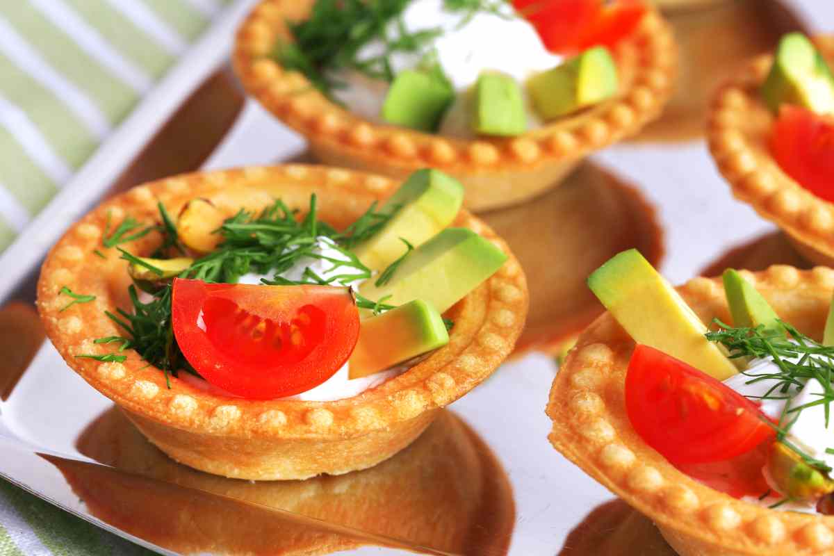 Tartellette salate ripiene ricette