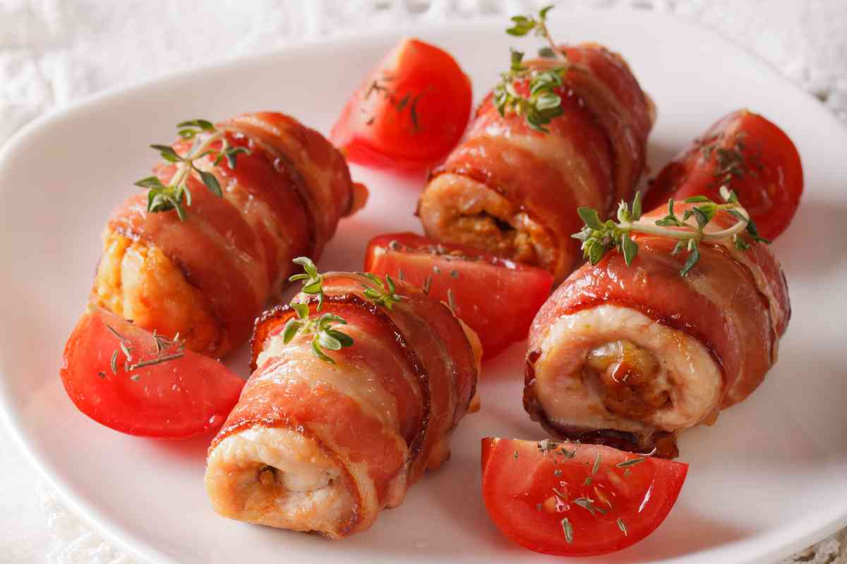 Involtini di pollo ricetta