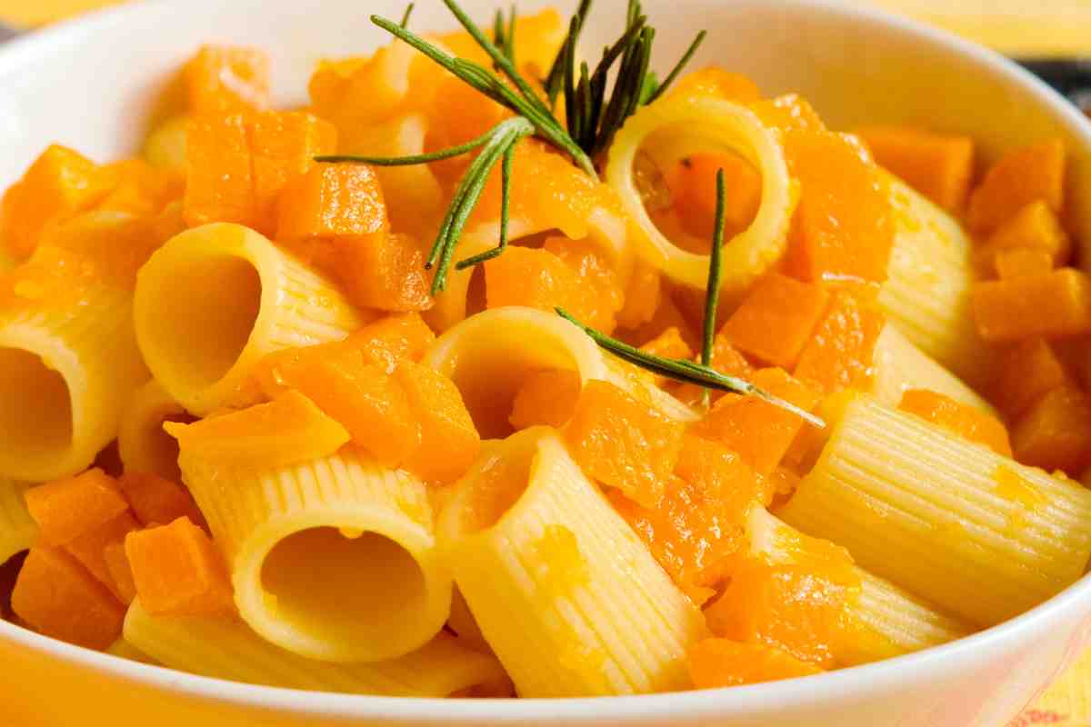 Pasta e zucca napoletana ricetta