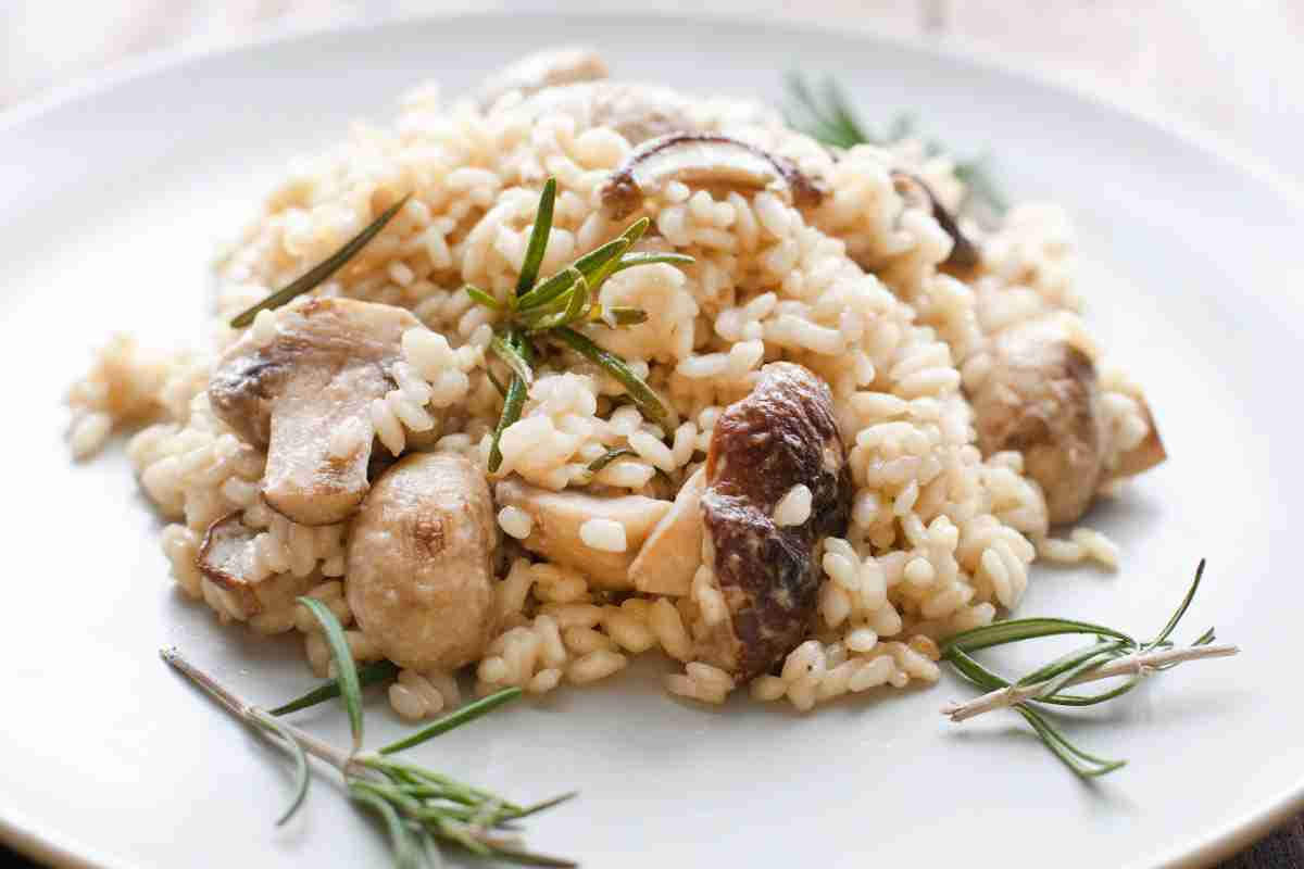 Risotto ai funghi