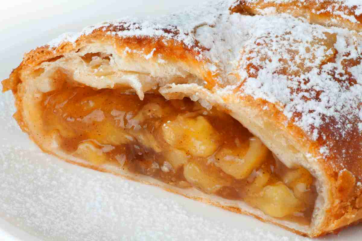 dolcetto facile e veloce lo strudel