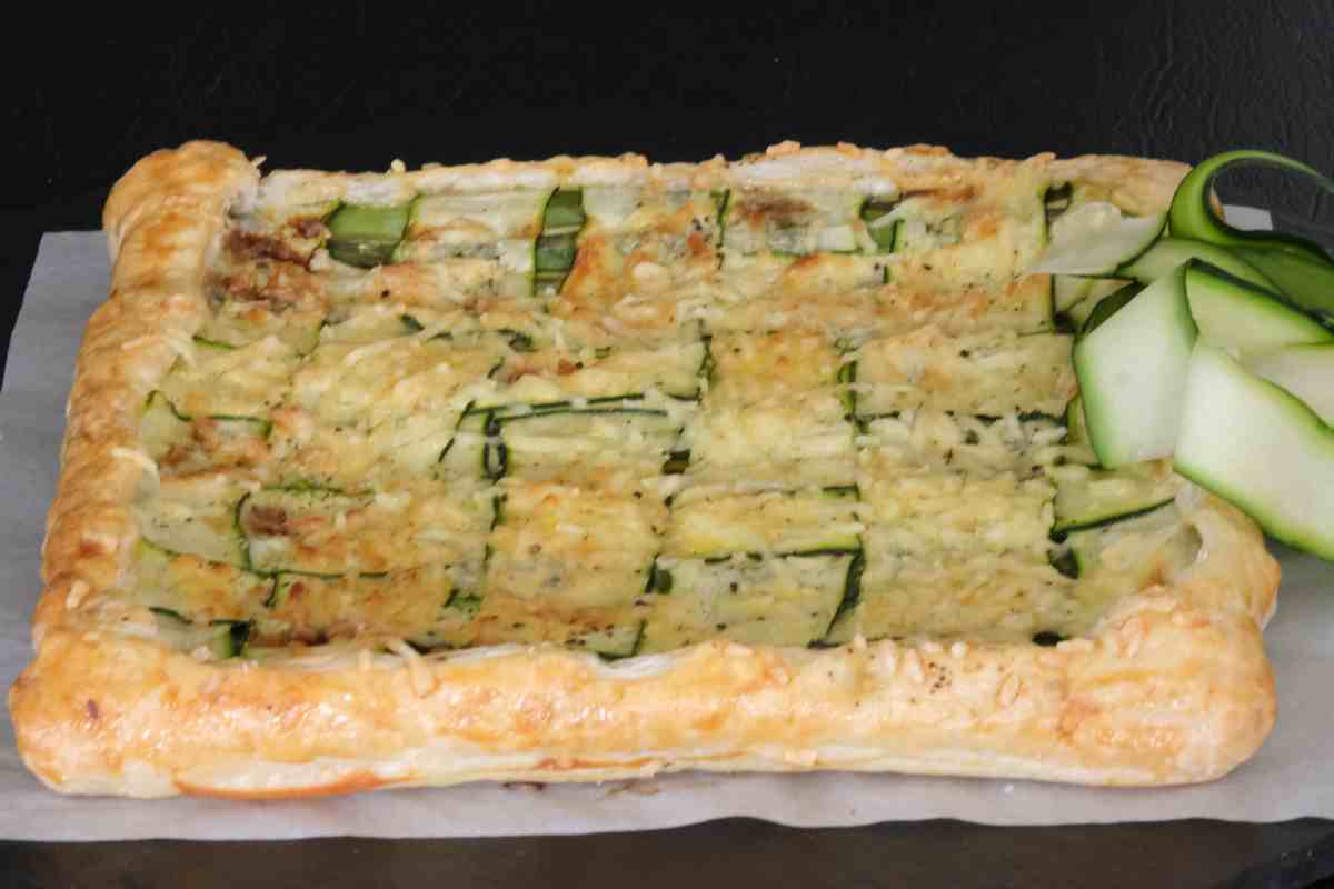 Torta sfoglia ricotta e zucchine ricetta