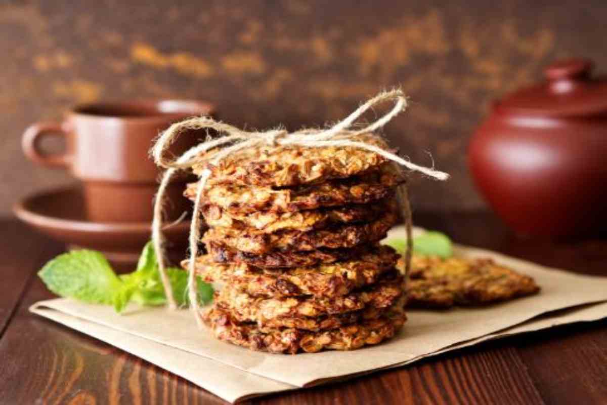 ricetta biscotti mela e avena