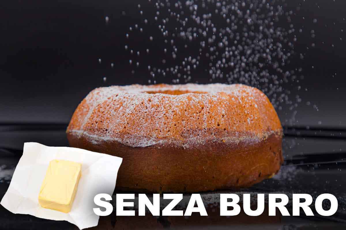 ricetta ciambellone senza zucchero