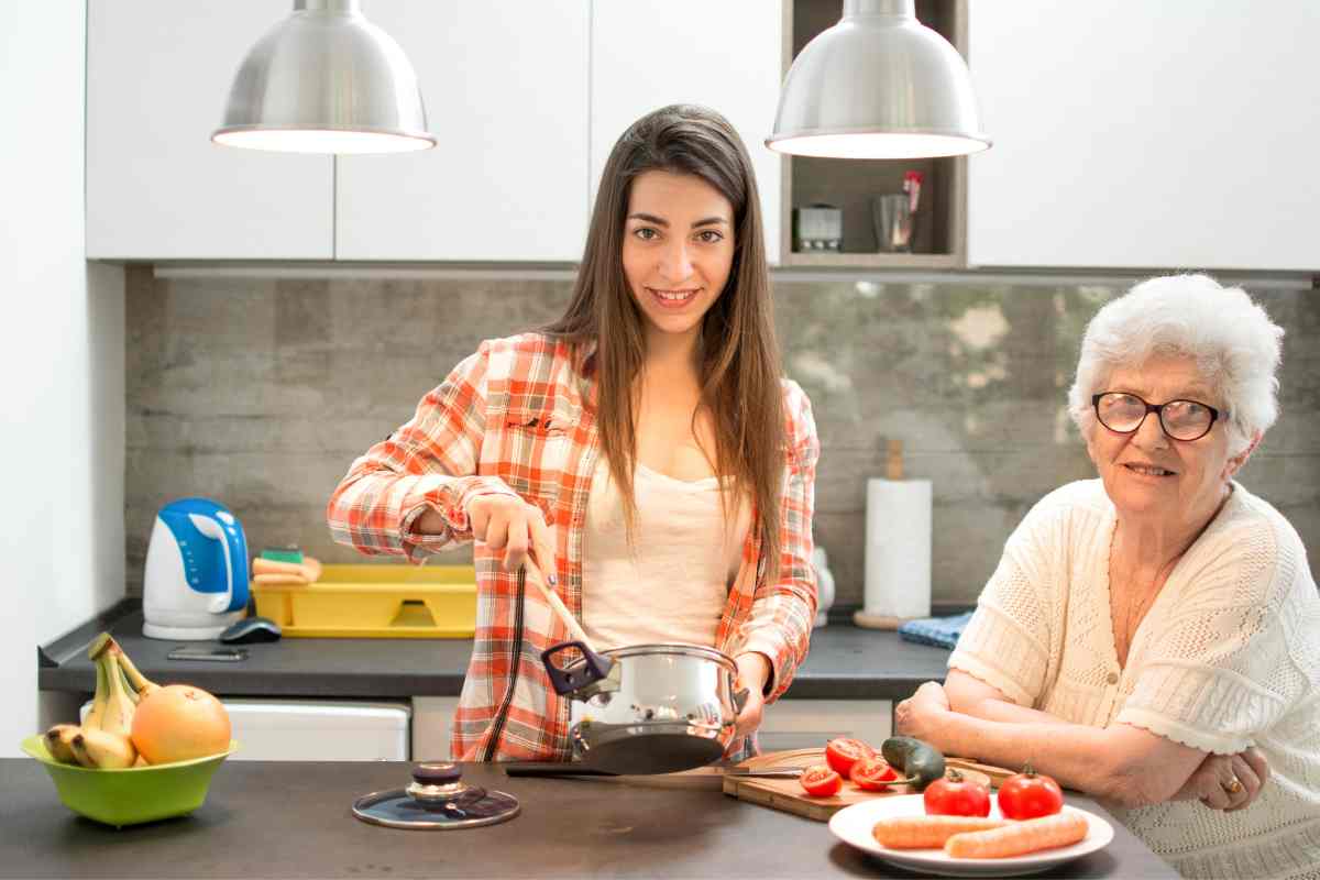 trucchi della nonna in cucina