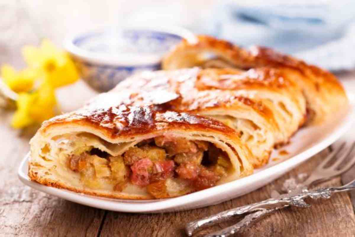 finto strudel ricetta