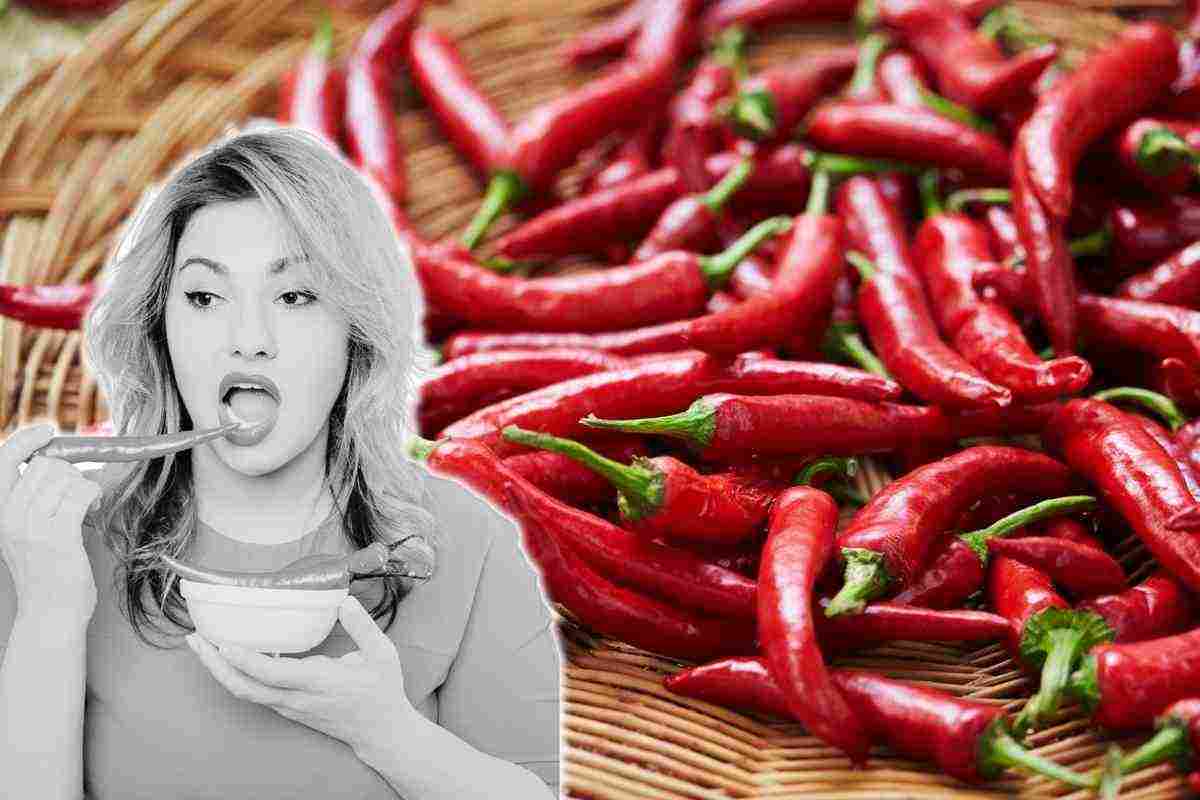 peperoncino metabolismo brucia grassi