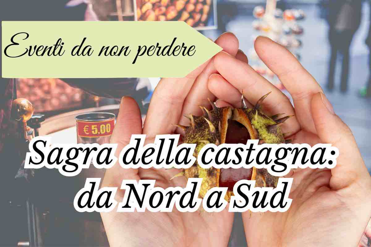 sagre castagne da nord a sud