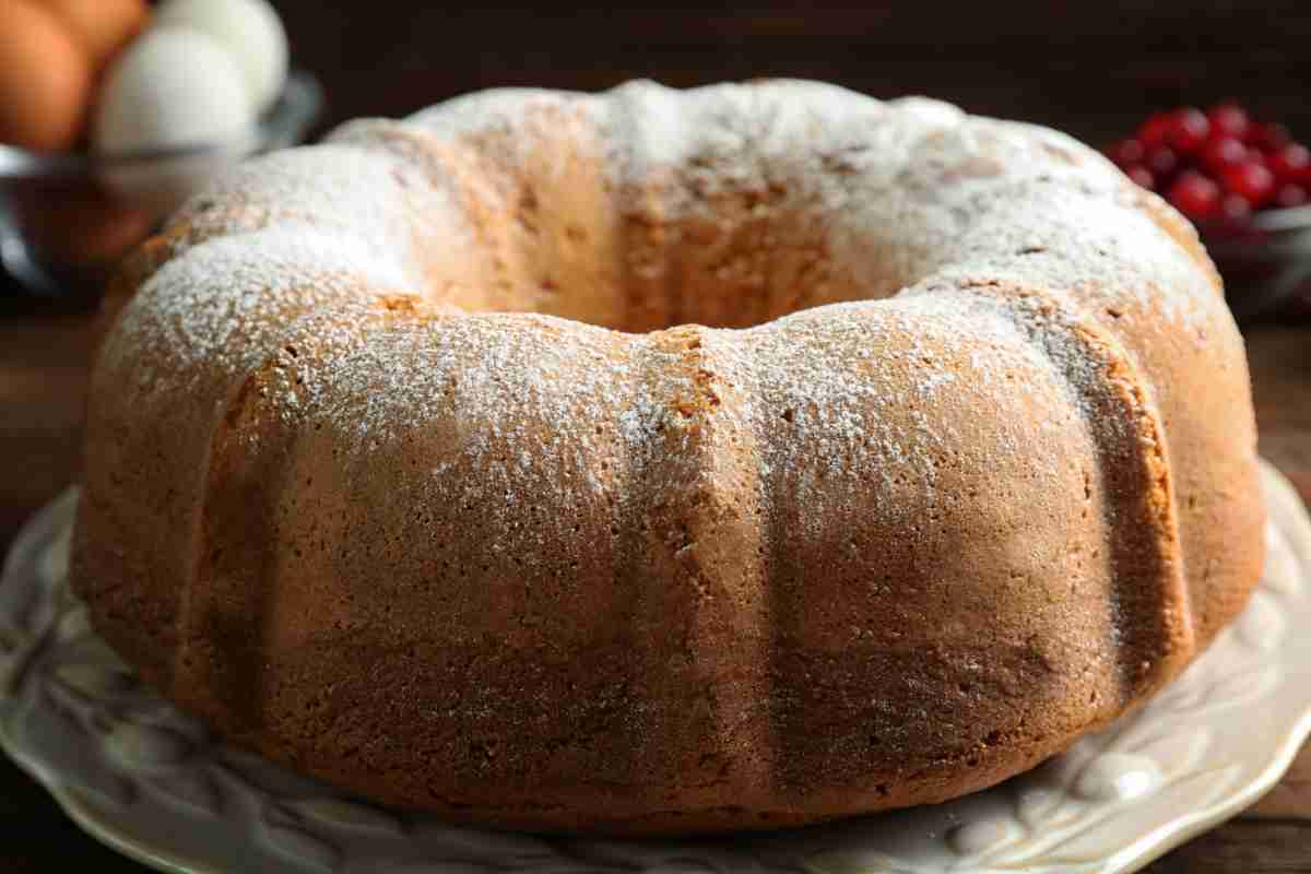 Dolcetto facile e veloce il ciambellone allo yogurt