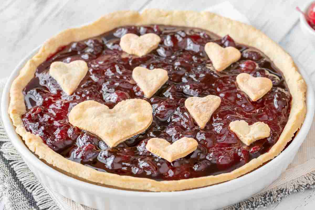 Crostata con le visciole ricetta