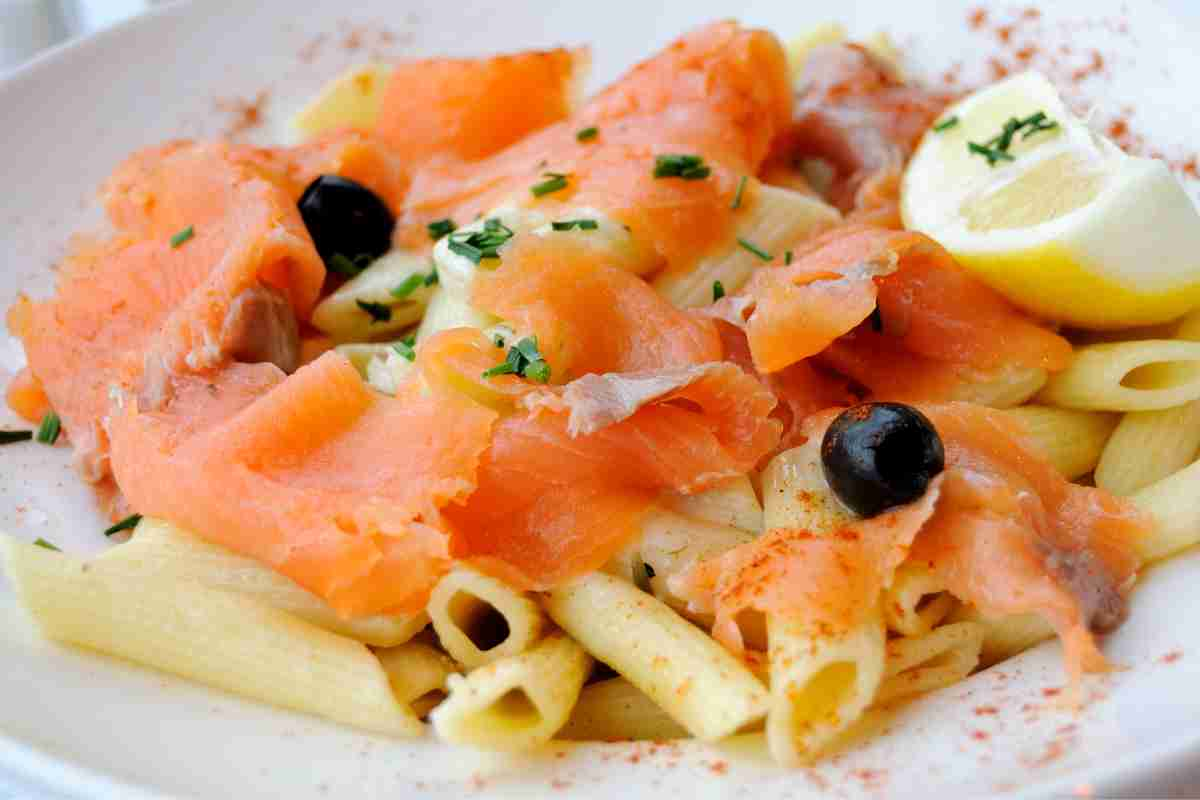 ricetta del giorno pasta al salmone senza panna