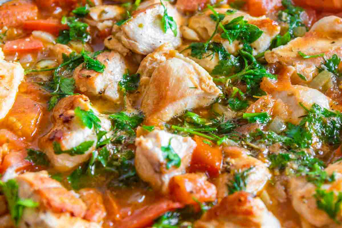 ricetta del giorno Petto di pollo alla pizzaiola