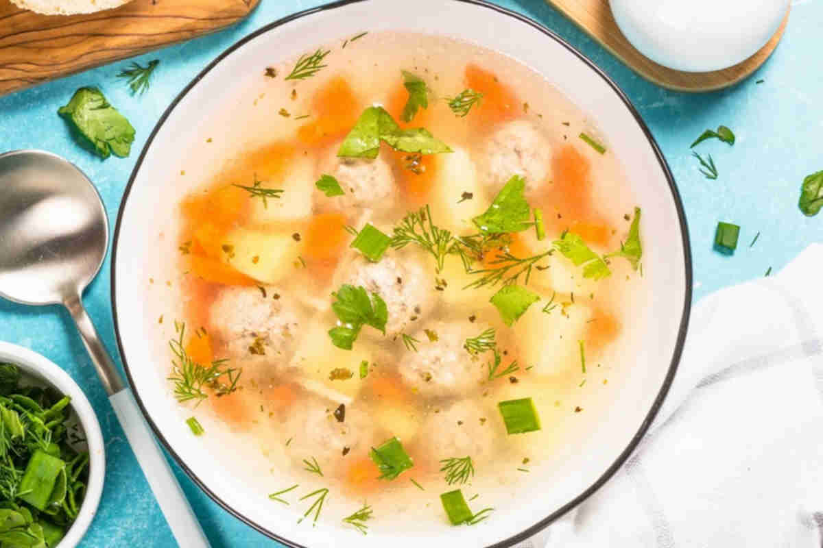 Polpettine in brodo ricetta