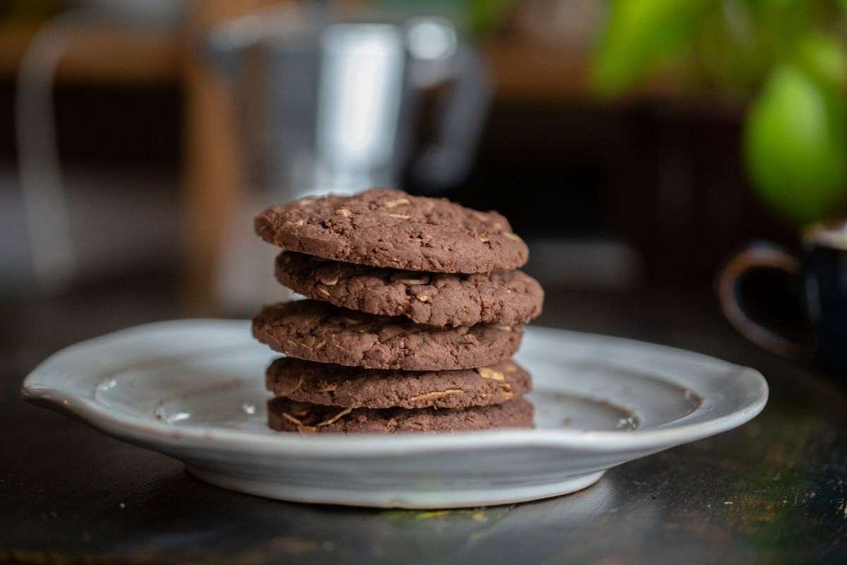 biscotti cacao e mandorle