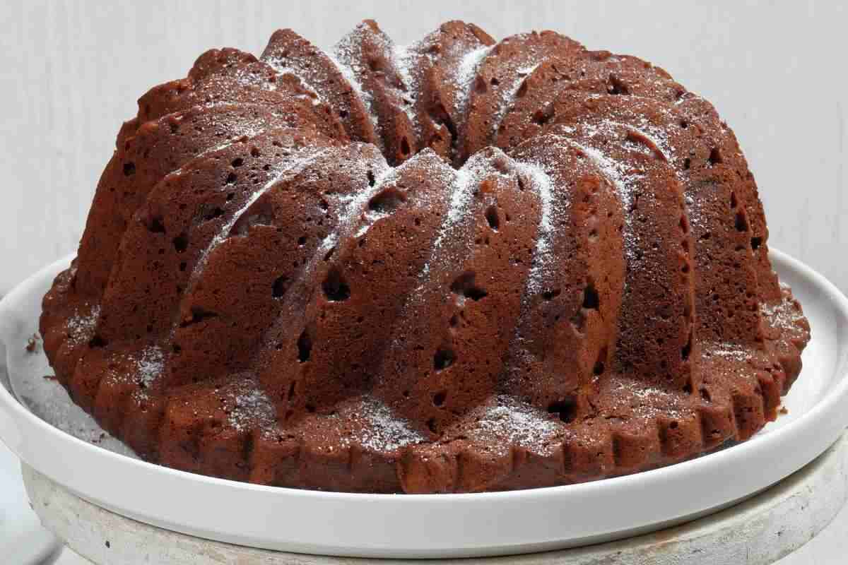 ciambellone al cioccolato ricetta