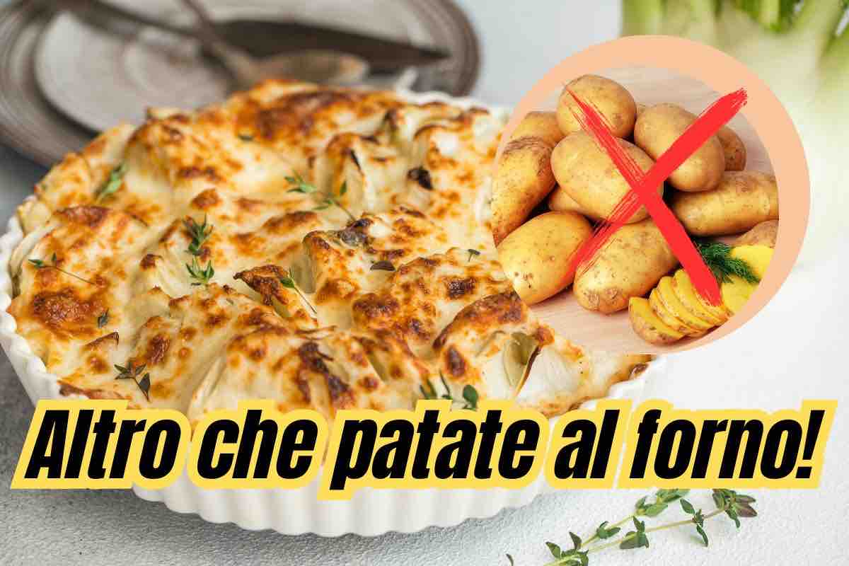 ricetta contorno finocchi gratinati