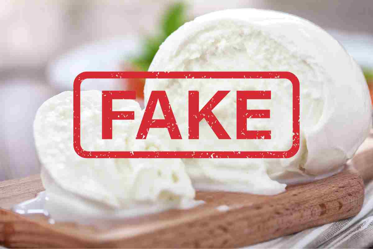 fake mozzarella venduta su facebook