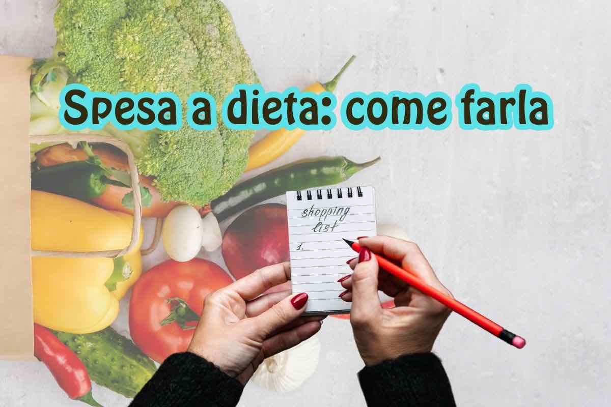 come fare la spesa durante dieta