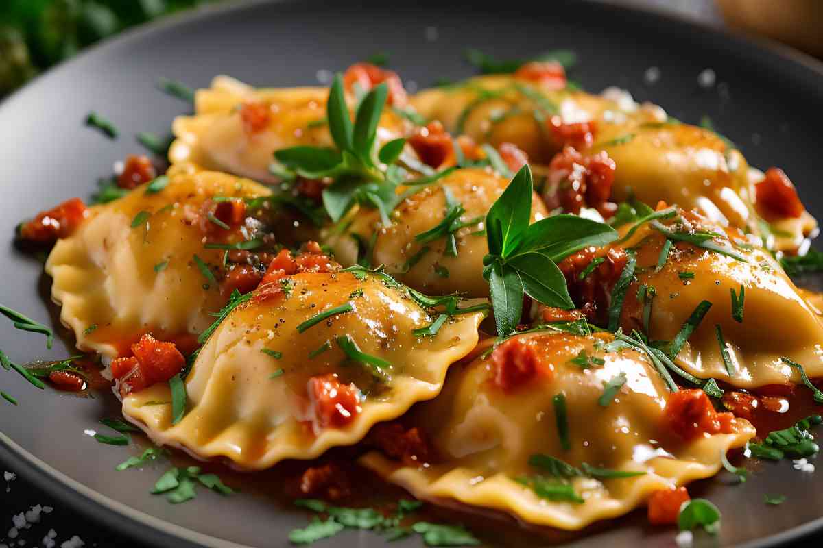 tortelli ripieno di broccoli e patate