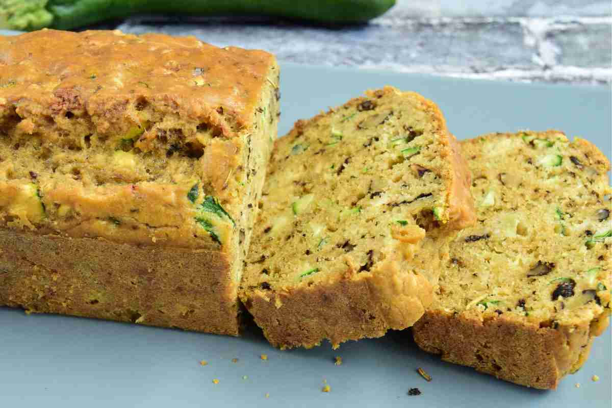 ricetta del giorno Plumcake alle zucchine