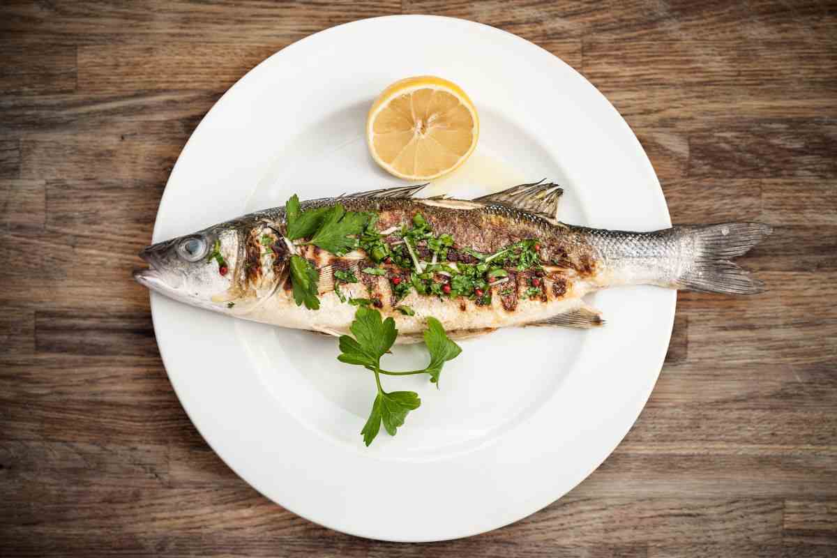 branzino alla griglia ricetta