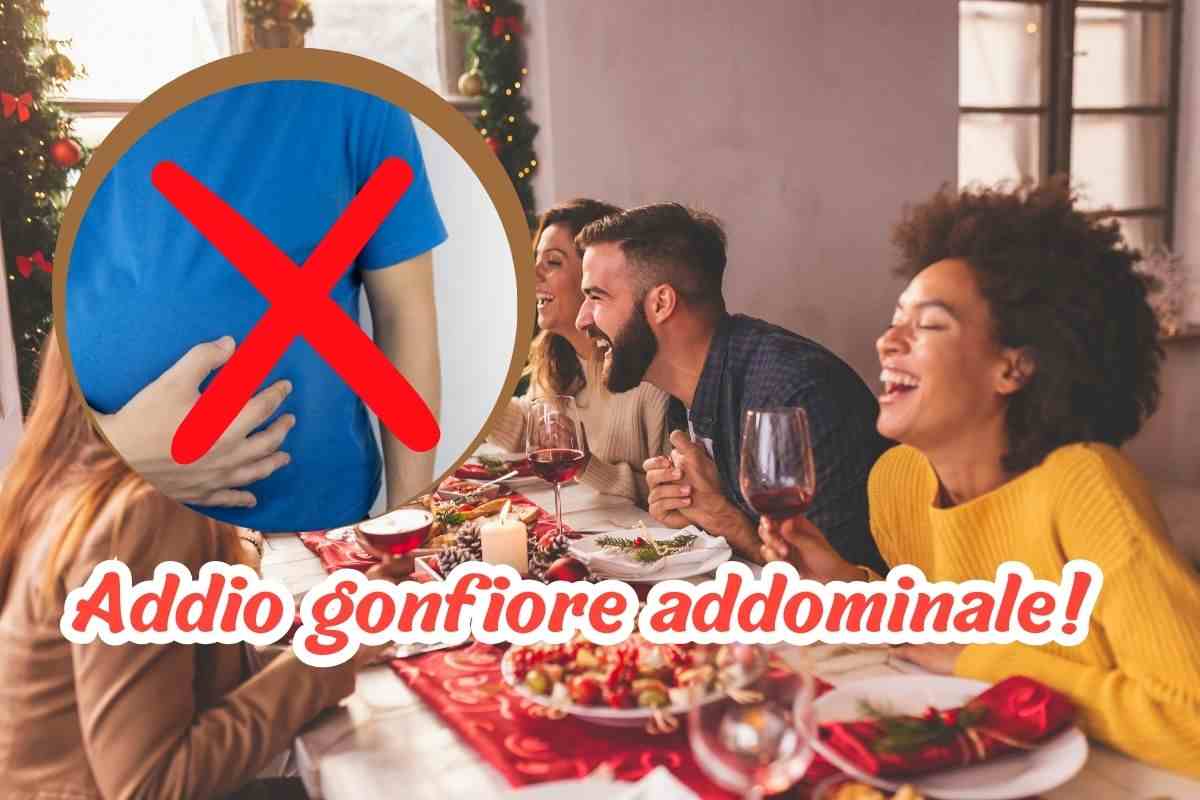 come eliminare gonfiore addominale